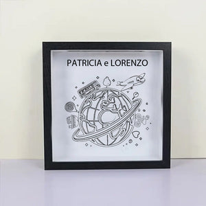Scatola dei Ricordi di Viaggio Personalizzata – Idea Regalo Unica | Mappa in Viaggio mappainviaggio